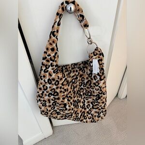 NWT TOPSHOP Leopard Print Women's beach / tote Bag